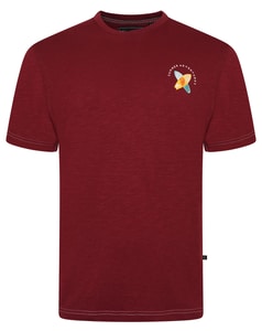 KAM Summer Adventure T-Shirt Burgund